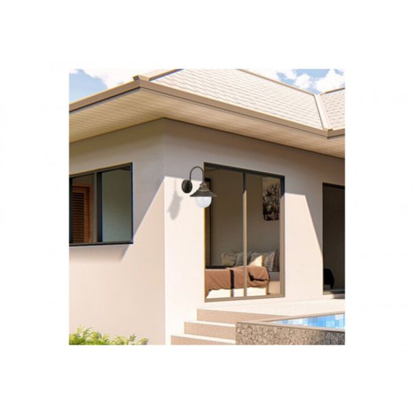 Rabalux Spoljna zidna rasveta Barcelona E27 1x MAX 60W antično zlato (8677) - 8677