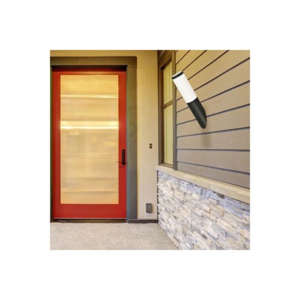 Rabalux Spoljna zidna rasveta Black torch E27 1x MAX 25W mat crno (8145) - 8145-1