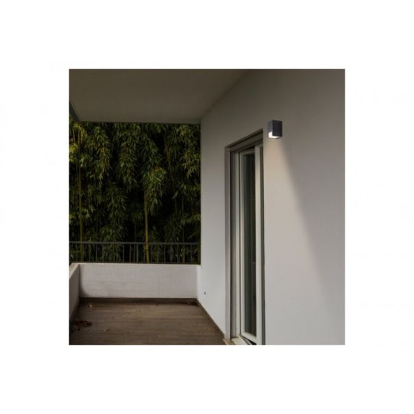 Rabalux Spoljna zidna rasveta Cernon GU10 1x MAX 7W crna (77054) - 77054