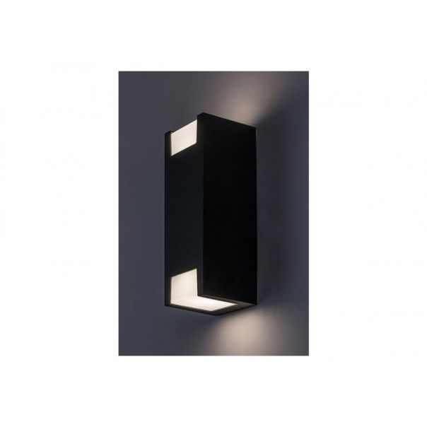 Rabalux Spoljna zidna rasveta Cernon GU10 2x MAX 7W crna (77055) - 77055