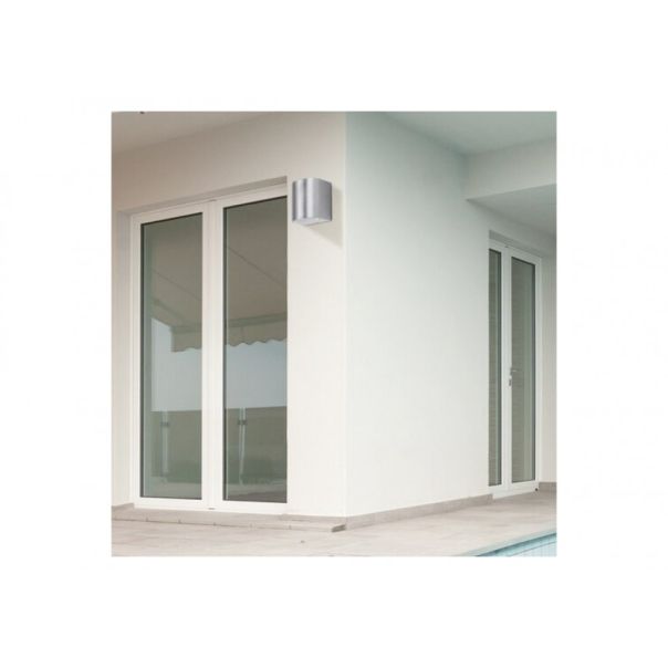 Rabalux Spoljna zidna rasveta Chile GU10 1x MAX 35W brušeni aluminijum (8020) - 8020