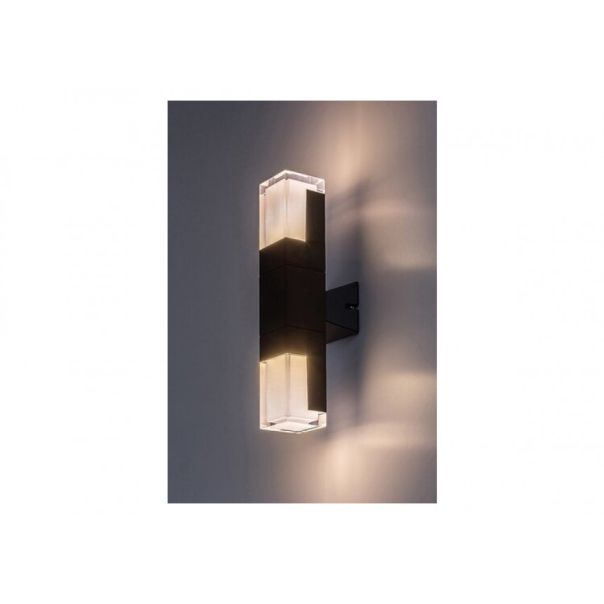 Rabalux Spoljna zidna rasveta Darvas LED 12W crna (77127) - RAS003038A00000