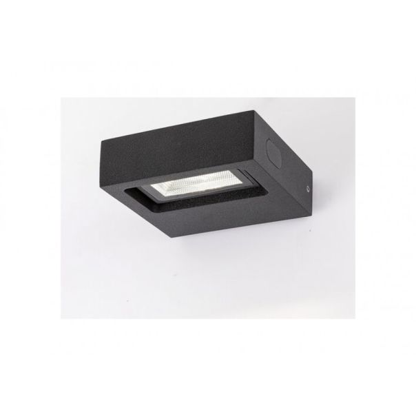 Rabalux Spoljna zidna rasveta Ganges LED 7W mat crno (7052) - 7052
