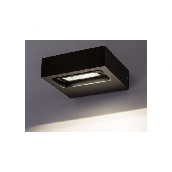 Rabalux Spoljna zidna rasveta Ganges LED 7W mat crno (7052) - 7052