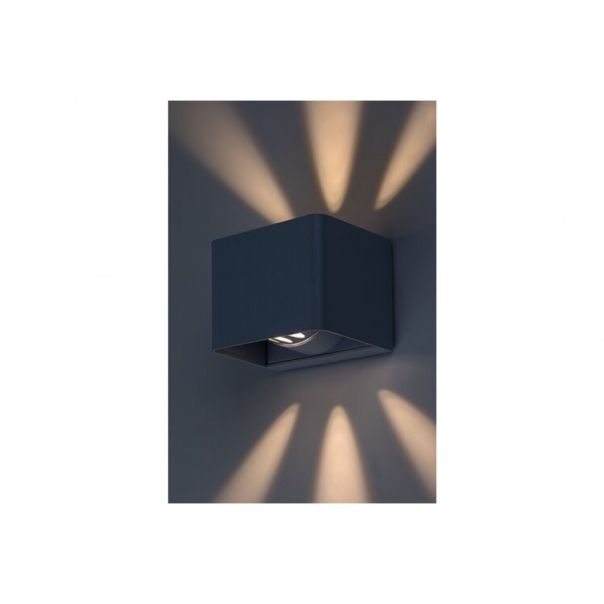 Rabalux Spoljna zidna rasveta Hallstatt LED 10W sivo (77170) - RAS003079A00000