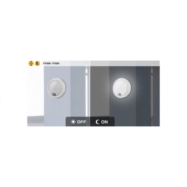 Rabalux Spoljna zidna rasveta Hitura LED 15W bela (77029) - 77029