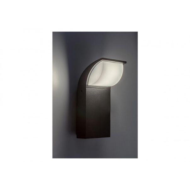 Rabalux Spoljna zidna rasveta Hongkong LED 9W crna (7166) - 7166