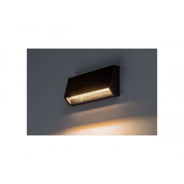 Rabalux Spoljna zidna rasveta Ibar LED 3W crna (77109) - RAS003022A00000