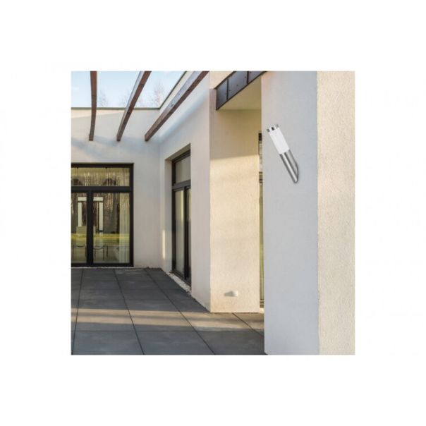 Rabalux Spoljna zidna rasveta Inox torch E27 1x MAX 25W brušeni hrom (8261) - 8261