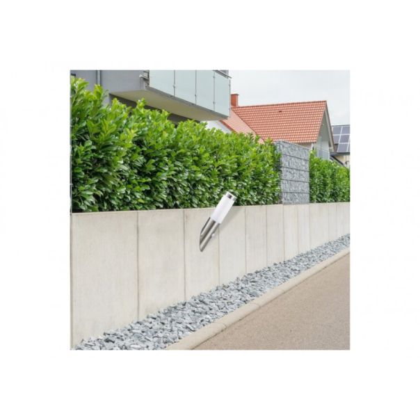 Rabalux Spoljna zidna rasveta Inox torch E27 1x MAX 25W brušeni hrom (8266) - 8266-1