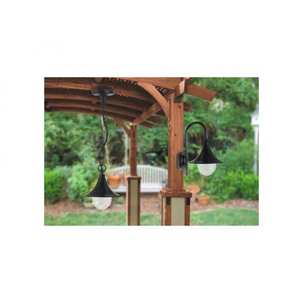 Rabalux Spoljna zidna rasveta Konstanz E27 1x MAX 100W crna (8245) - 8245