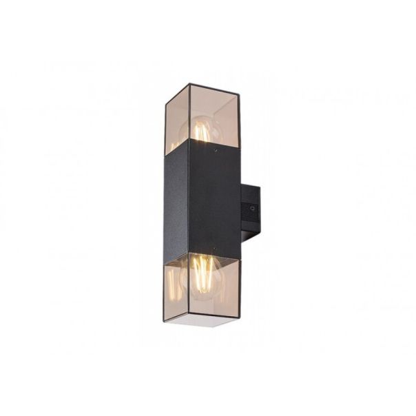 Rabalux Spoljna zidna rasveta Loanda E27 2x MAX 60W crna (77081) - 77081