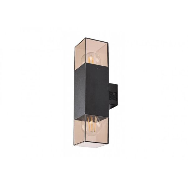 Rabalux Spoljna zidna rasveta Loanda E27 2x MAX 60W crna (77081) - 77081