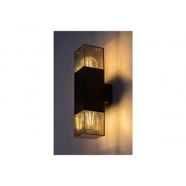Rabalux Spoljna zidna rasveta Loanda E27 2x MAX 60W crna (77081) - 77081