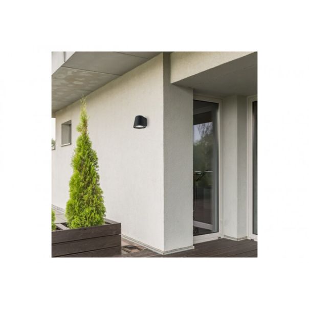 Rabalux Spoljna zidna rasveta Mandal GU10 1x MAX 35W mat crno (7959) - 7959