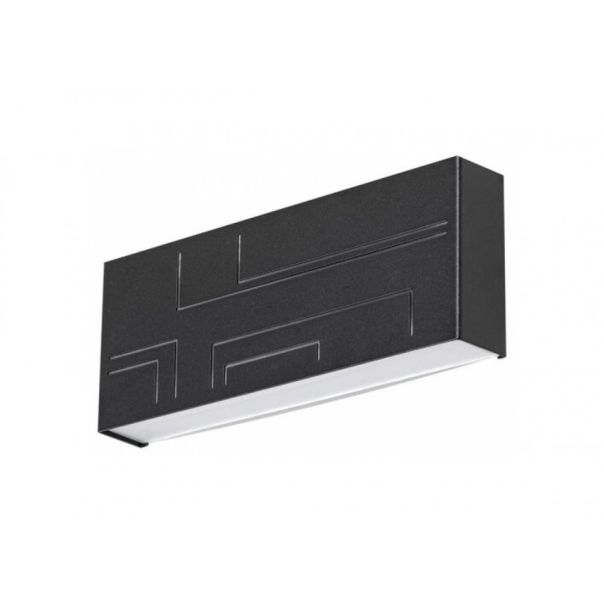 Rabalux Spoljna zidna rasveta Maribor LED 12W crna (8873) - 8873-1