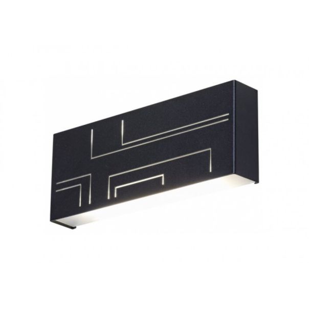 Rabalux Spoljna zidna rasveta Maribor LED 12W crna (8873) - 8873-1