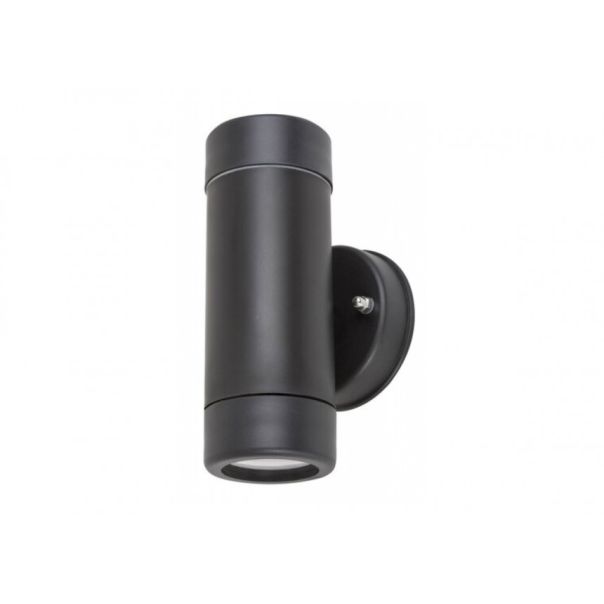 Rabalux Spoljna zidna rasveta Medina GU10 2X MAX 10W mat crno (8833) - 8833