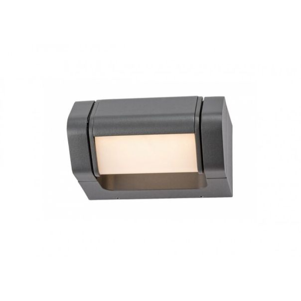 Rabalux Spoljna zidna rasveta Medna LED 8W antracit siva (77103) - 77103