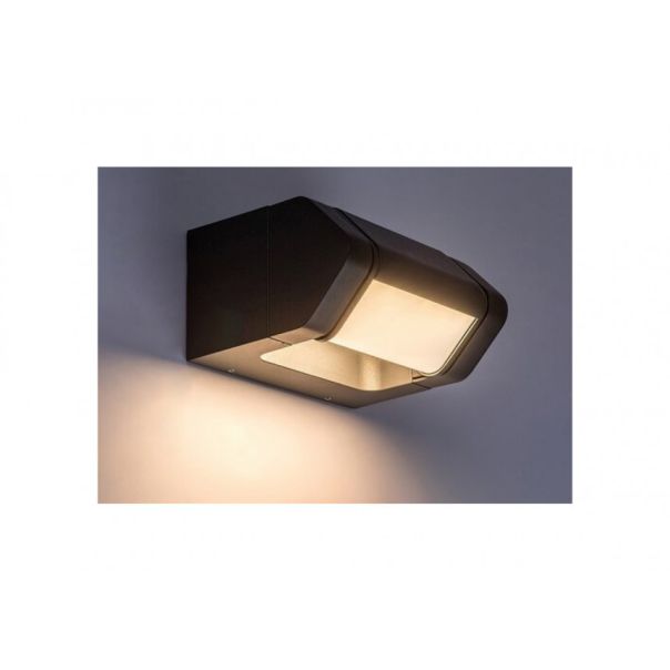 Rabalux Spoljna zidna rasveta Medna LED 8W antracit siva (77103) - 77103