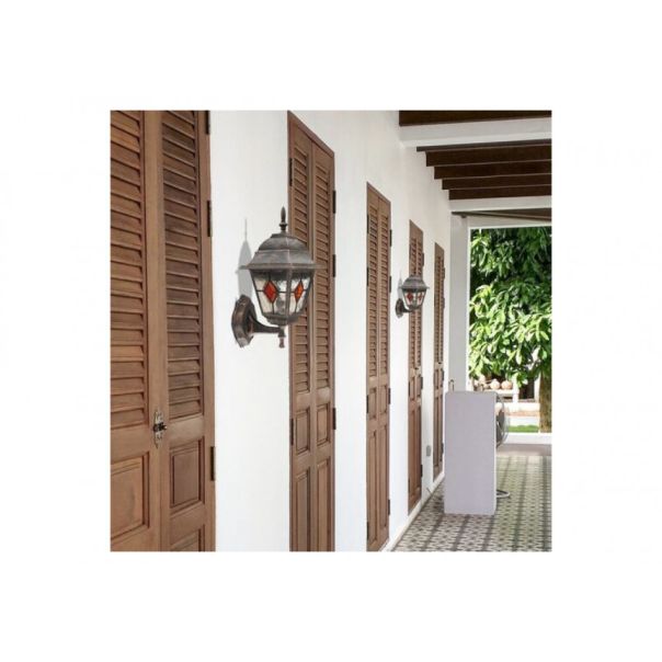 Rabalux Spoljna zidna rasveta Monaco E27 1x MAX 60W antično zlato (8182) - 8182