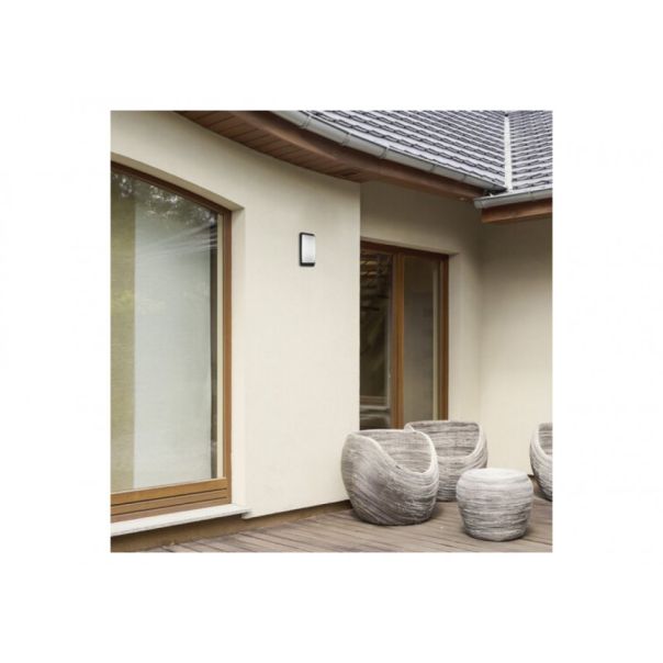 Rabalux Spoljna zidna rasveta Opole E27 1x MAX 12W mat crno (7797) - 7797