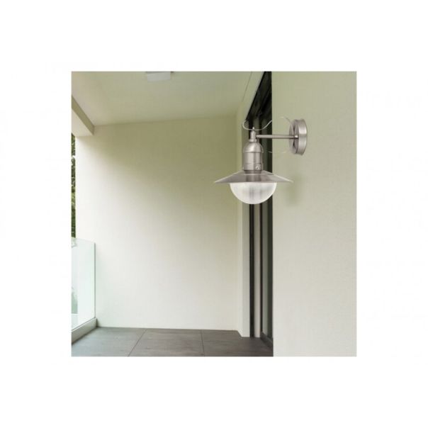 Rabalux Spoljna zidna rasveta Oslo E27 1x MAX 60W brušeni hrom (8270) - 8270