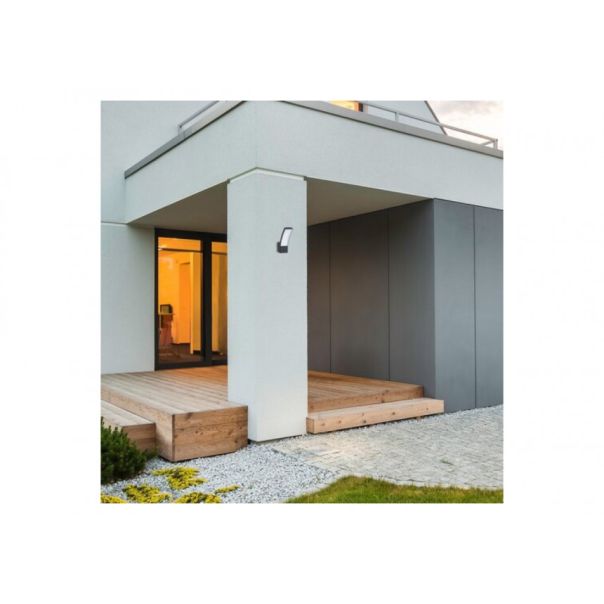 Rabalux Spoljna zidna rasveta Palanga LED 12W antracit siva (7504) - 7504