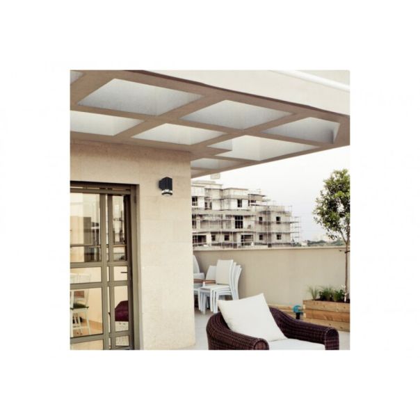 Rabalux Spoljna zidna rasveta Sintra GU10 1X MAX 25W mat crno (7955) - 7955