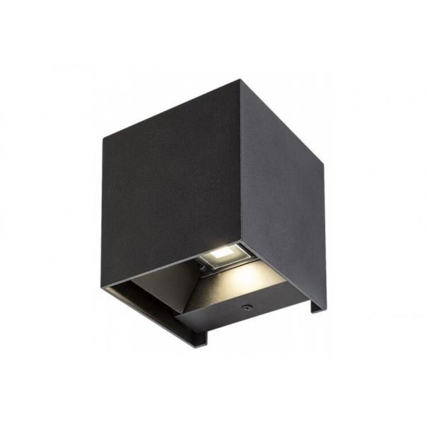 Rabalux Spoljna zidna rasveta Solin G9 1x MAX 5W mat crno (7396) - EP7396