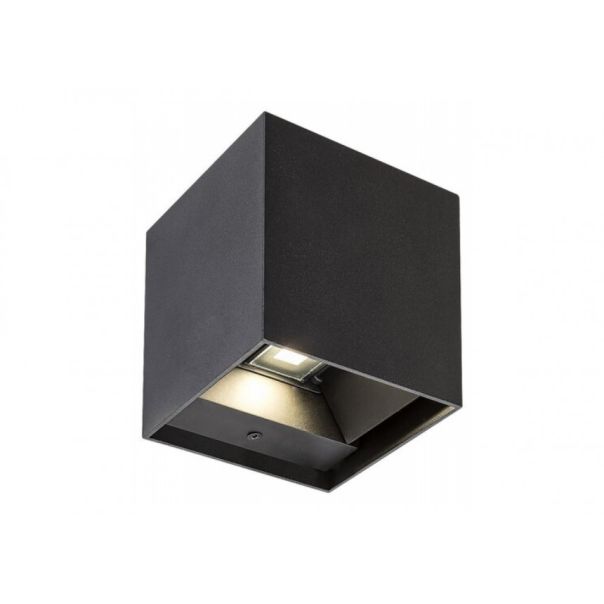 Rabalux Spoljna zidna rasveta Solin G9 1x MAX 5W mat crno (7396) - EP7396