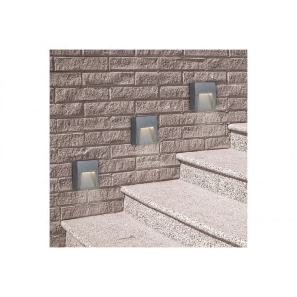 Rabalux Spoljna zidna rasveta Trento LED 3W antracit siva (8894) - 8894