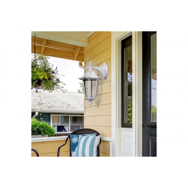 Rabalux Spoljna zidna rasveta Velence E27 1x MAX 60W bela (8201) - 8201