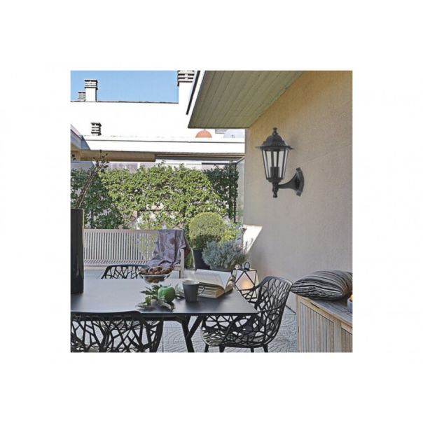 Rabalux Spoljna zidna rasveta Velence E27 1x MAX 60W crna (8204) - 8204