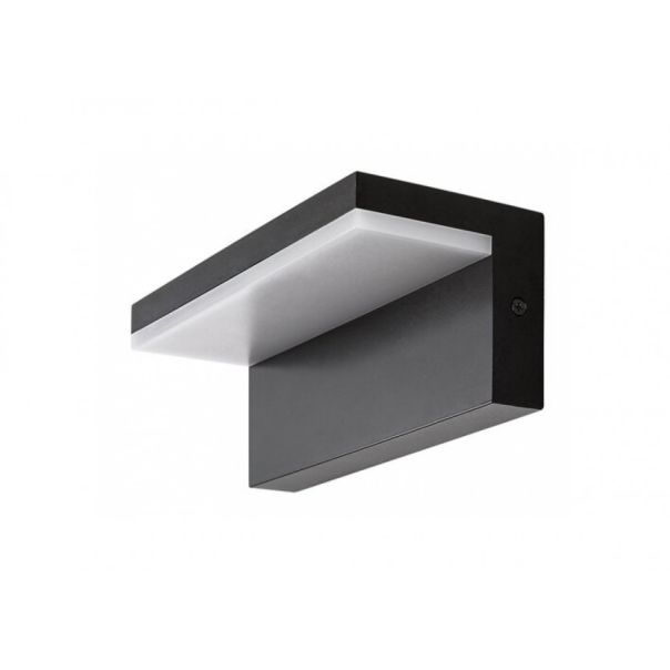 Rabalux Spoljna zidna rasveta Zaragoza LED 10W crna (77092) - 77092
