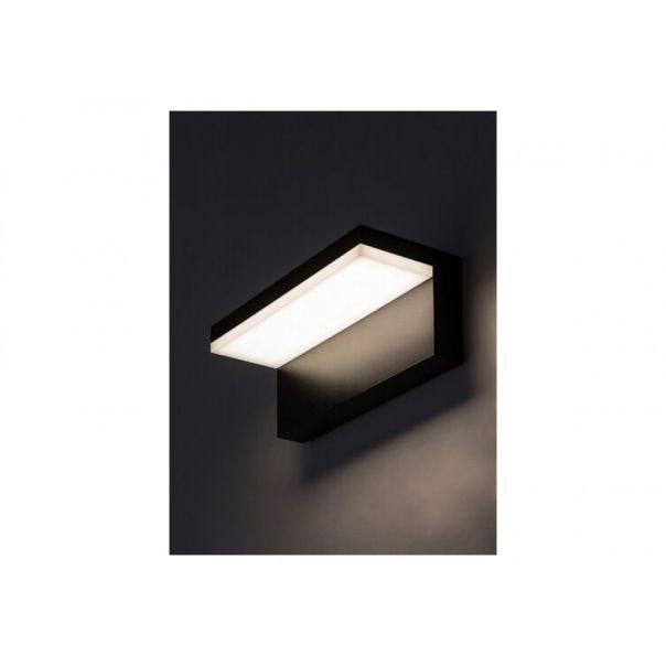 Rabalux Spoljna zidna rasveta Zaragoza LED 10W crna (77092) - 77092