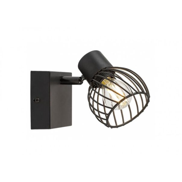 Rabalux Spot rasveta Aberama E14 1X MAX 10W crna (73001) - 73001