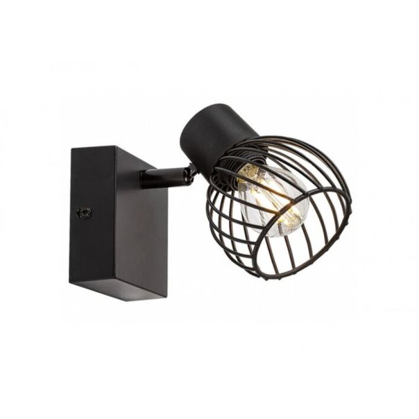 Rabalux Spot rasveta Aberama E14 1X MAX 10W crna (73001) - 73001