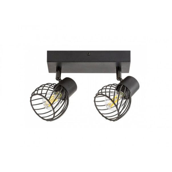 Rabalux Spot rasveta Aberama E14 2X MAX 10W crna (73002) - 73002