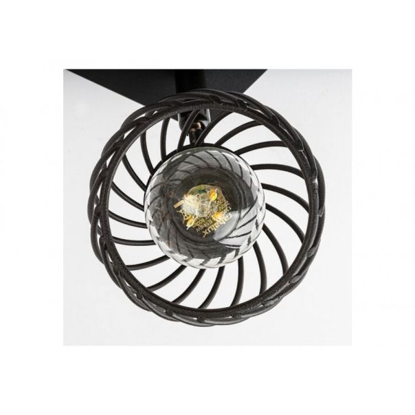 Rabalux Spot rasveta Aberama E14 2X MAX 10W crna (73002) - 73002