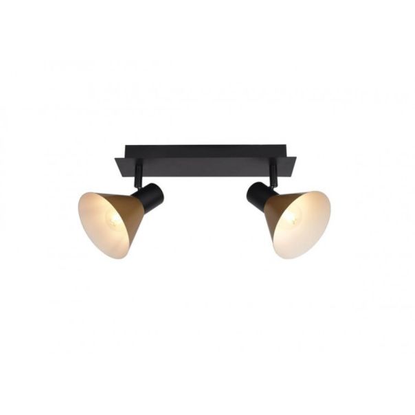 Rabalux Spot rasveta Alvaro E14 2x MAX 40W mat crno (3158) - 3158