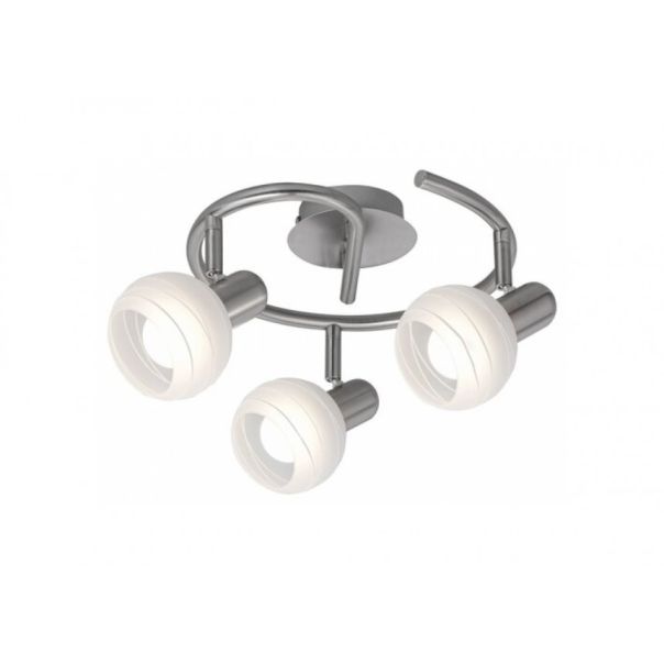 Rabalux Spot rasveta Aurel E14 3x MAX 40W brušeni hrom (6343) - 6343
