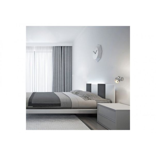 Rabalux Spot rasveta Basil E14 1X MAX 10W brušeni hrom (5379) - 5379