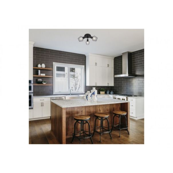 Rabalux Spot rasveta Belano E27 3x MAX 40W crna (3536) - 3536