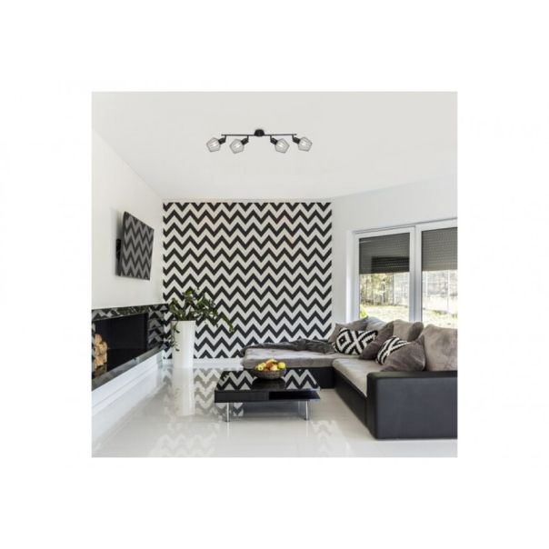 Rabalux Spot rasveta Belano E27 4x MAX 40W crna (3537) - 3537