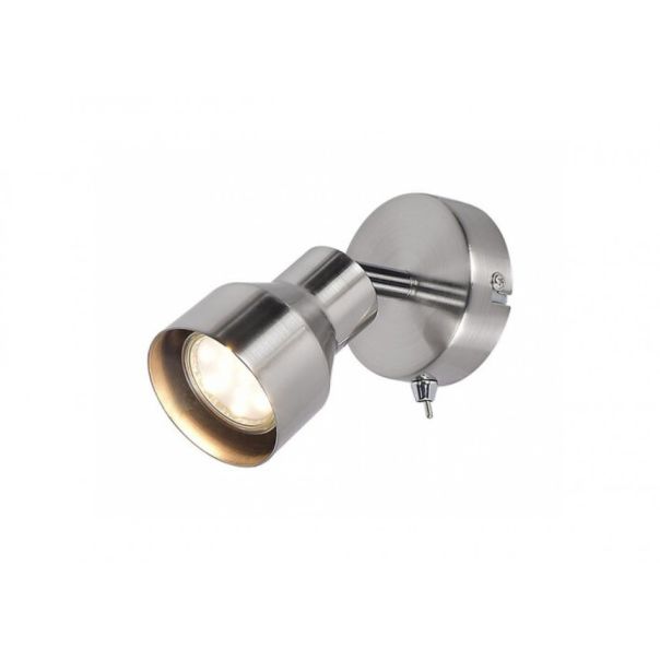 Rabalux Spot rasveta Blake GU10 1x MAX 50W brušeni hrom (3183) - 3183
