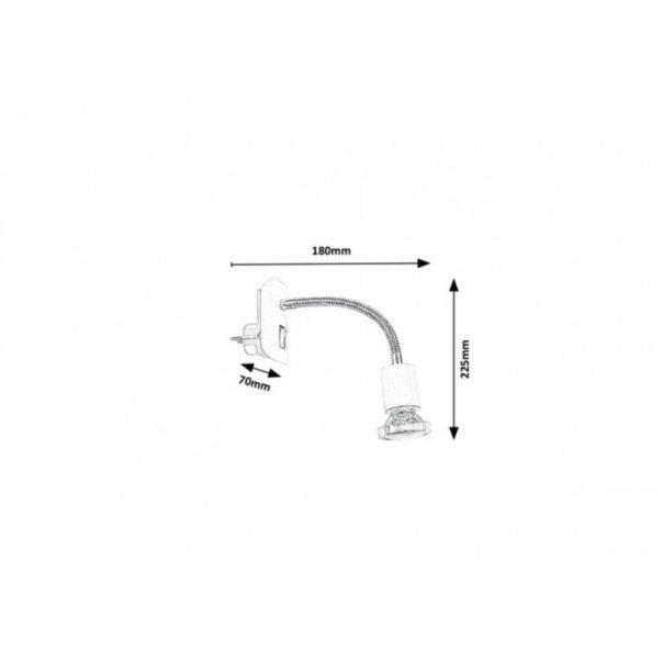 Rabalux Spot rasveta Dobra GU10 1x MAX 35W bela (5673) - 5673