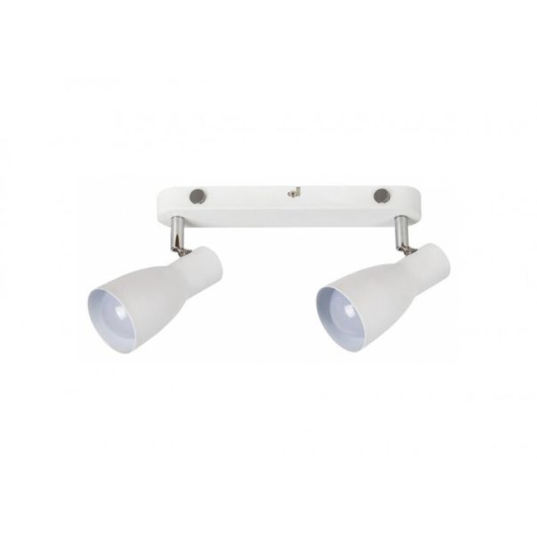 Rabalux Spot rasveta Ebony E27 2x MAX 20W bela (6027) - 6027-1-1