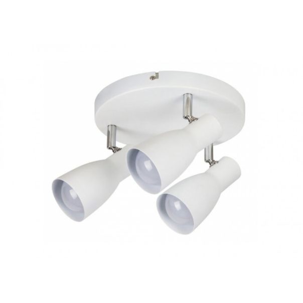 Rabalux Spot rasveta Ebony E27 3x MAX 20W bela (6028) - 6028-1-1