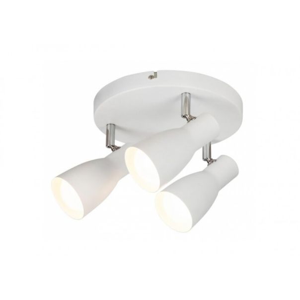 Rabalux Spot rasveta Ebony E27 3x MAX 20W bela (6028) - 6028-1-1